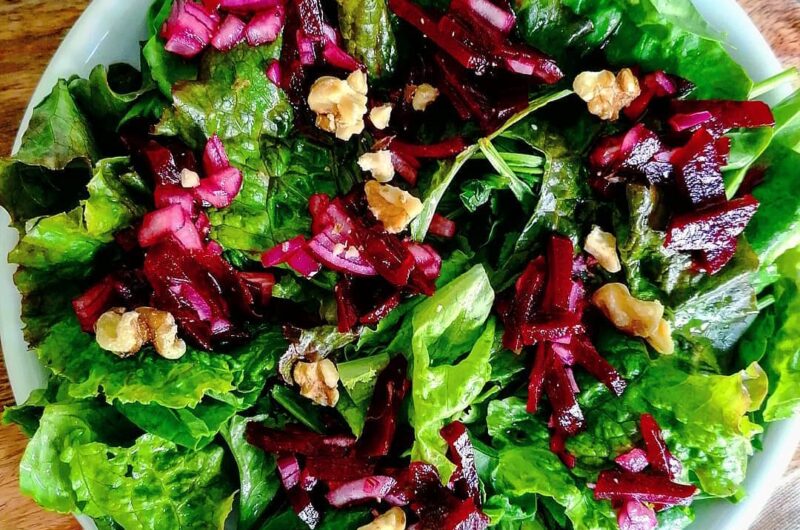 Rote Bete Salat Dressing vegan