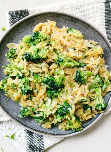 One-Pot-Pasta mit Brokkoli