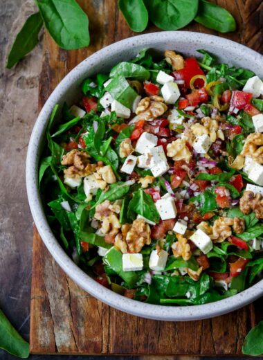 Greek Style griechischer Salat mit Feta
