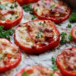 Paprikaringe – die Low Carb Mini-Pizza