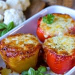 Gefüllte Paprika Low Carb Variante