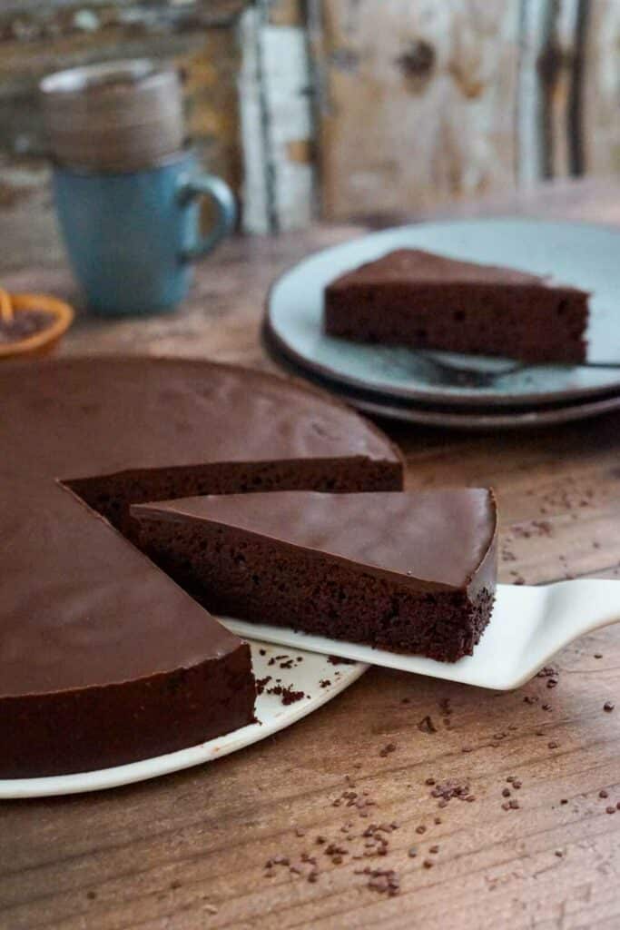 Schneller saftiger Schokokuchen (Grundrezept)